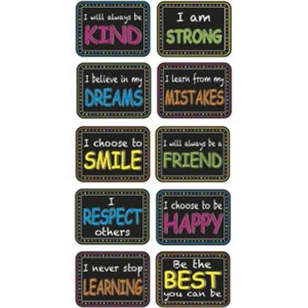 Ashley Productions ASH78004 Character Education Non Magnetic Mini Whiteboard Eraser; Character Education Non Magnetic Mini Whiteboard Eraser ASH78004 - main